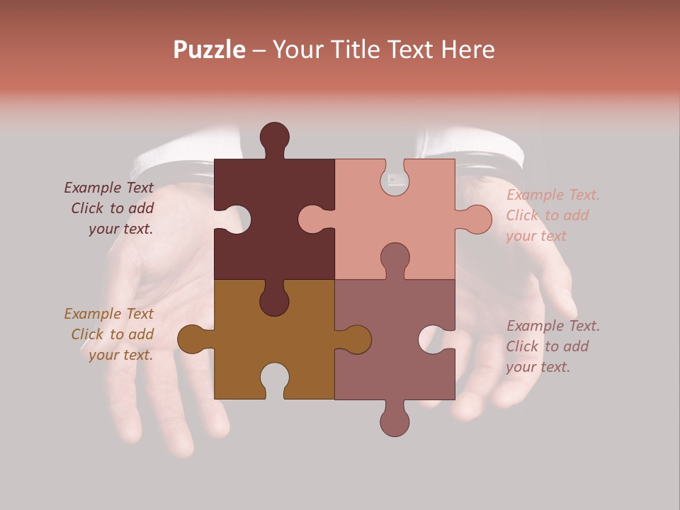 Dishonesty Formalwear Shadow PowerPoint Template