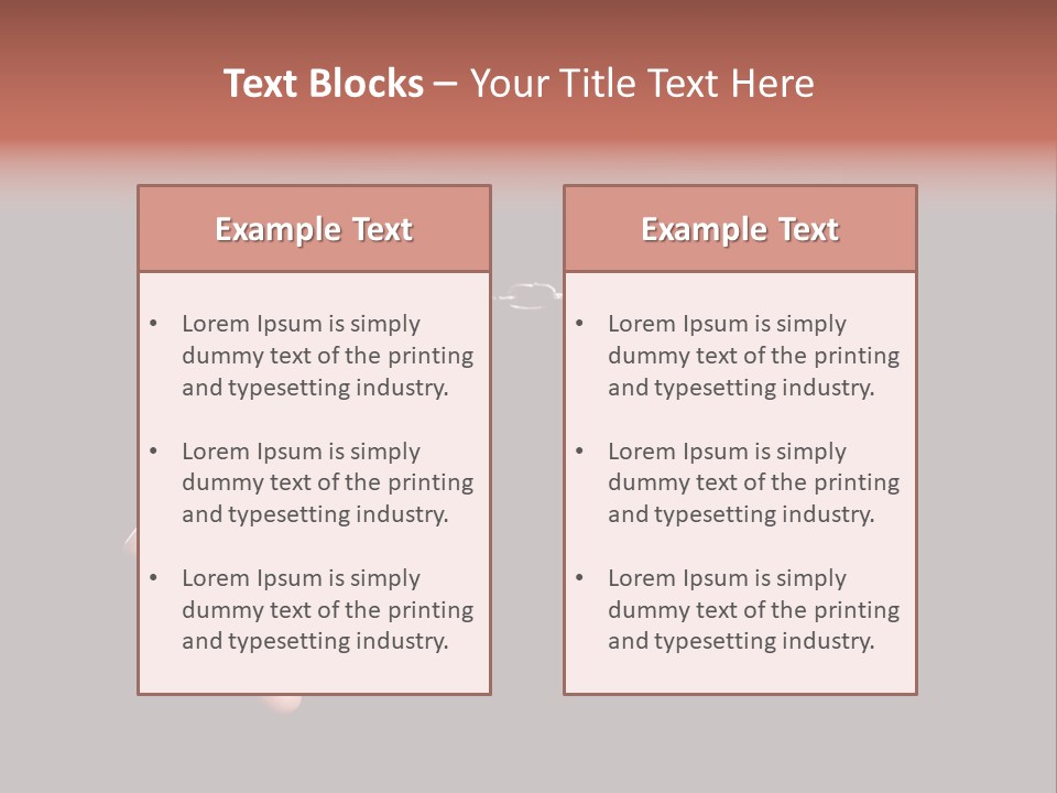 Dishonesty Formalwear Shadow PowerPoint Template