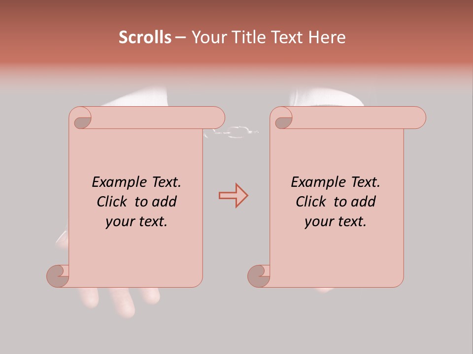 Dishonesty Formalwear Shadow PowerPoint Template