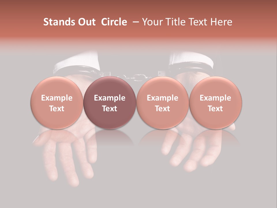 Dishonesty Formalwear Shadow PowerPoint Template