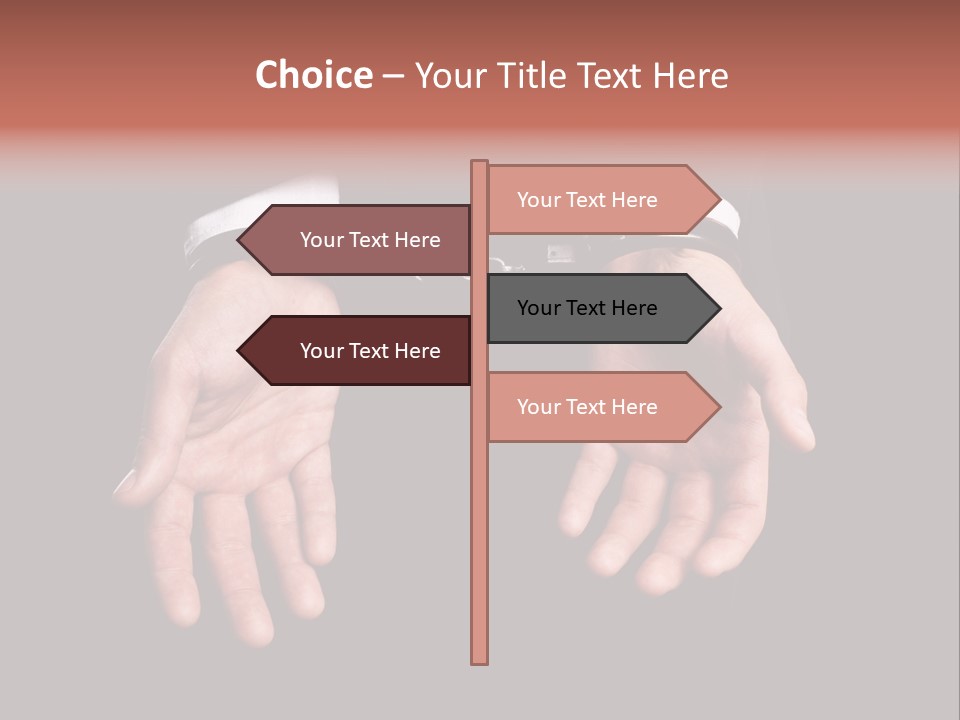 Dishonesty Formalwear Shadow PowerPoint Template