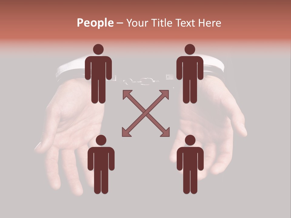 Dishonesty Formalwear Shadow PowerPoint Template