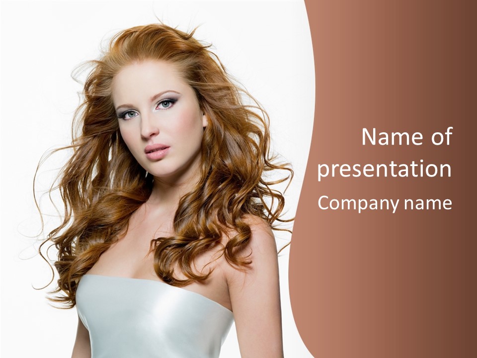 Attractive Fresh Make Up PowerPoint Template