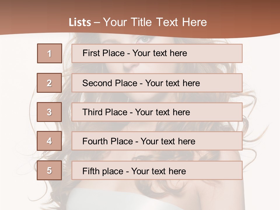 Attractive Fresh Make Up PowerPoint Template