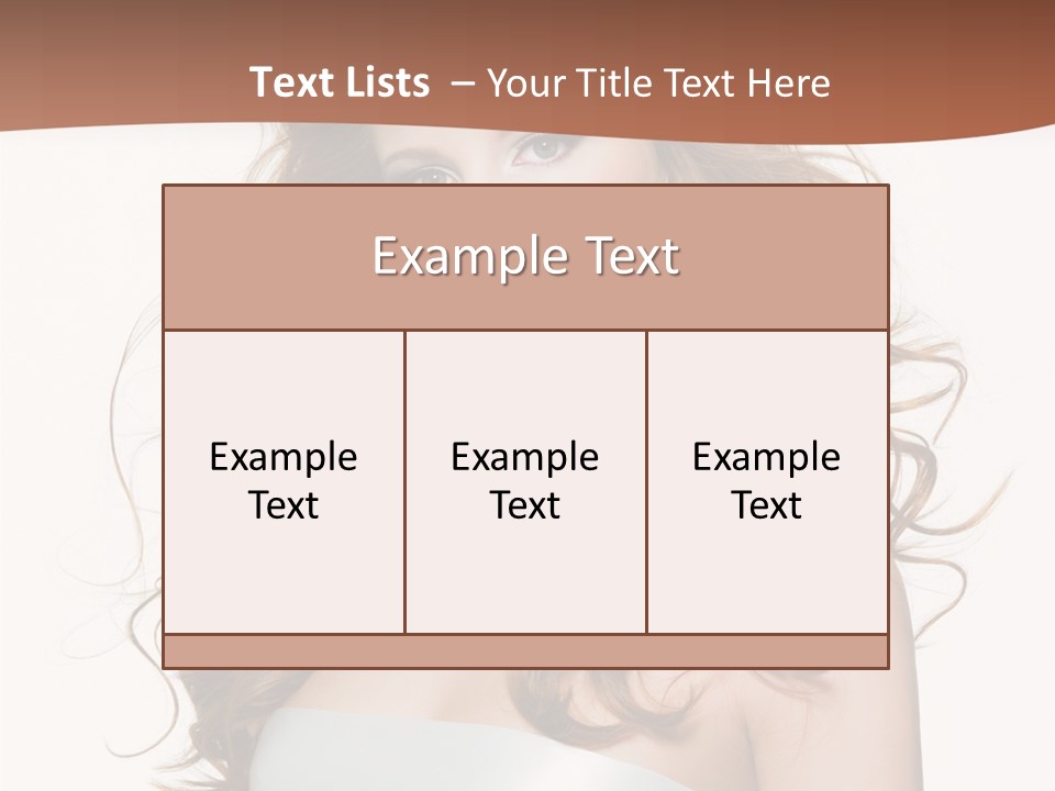 Attractive Fresh Make Up PowerPoint Template