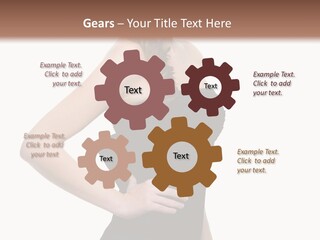 Cloth White Background Black PowerPoint Template