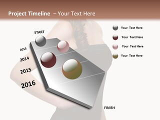 Cloth White Background Black PowerPoint Template