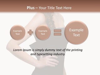 Cloth White Background Black PowerPoint Template