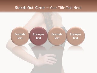 Cloth White Background Black PowerPoint Template