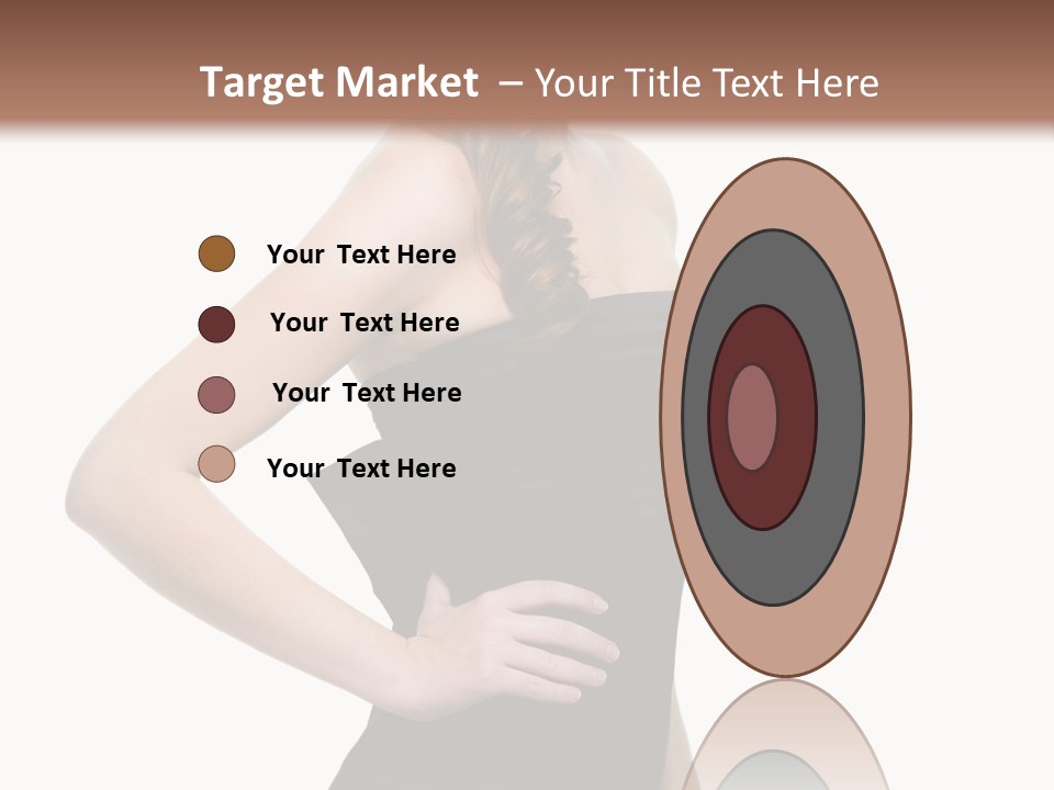 Cloth White Background Black PowerPoint Template