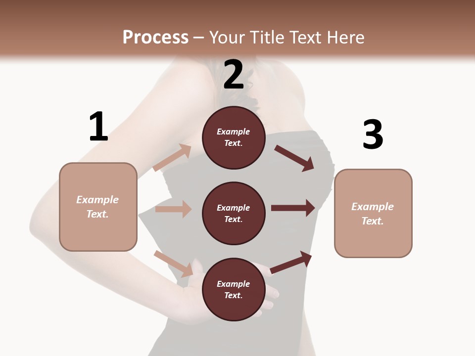 Cloth White Background Black PowerPoint Template