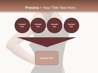 Cloth White Background Black PowerPoint Template