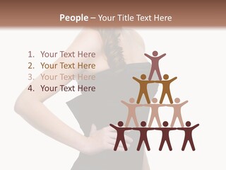 Cloth White Background Black PowerPoint Template