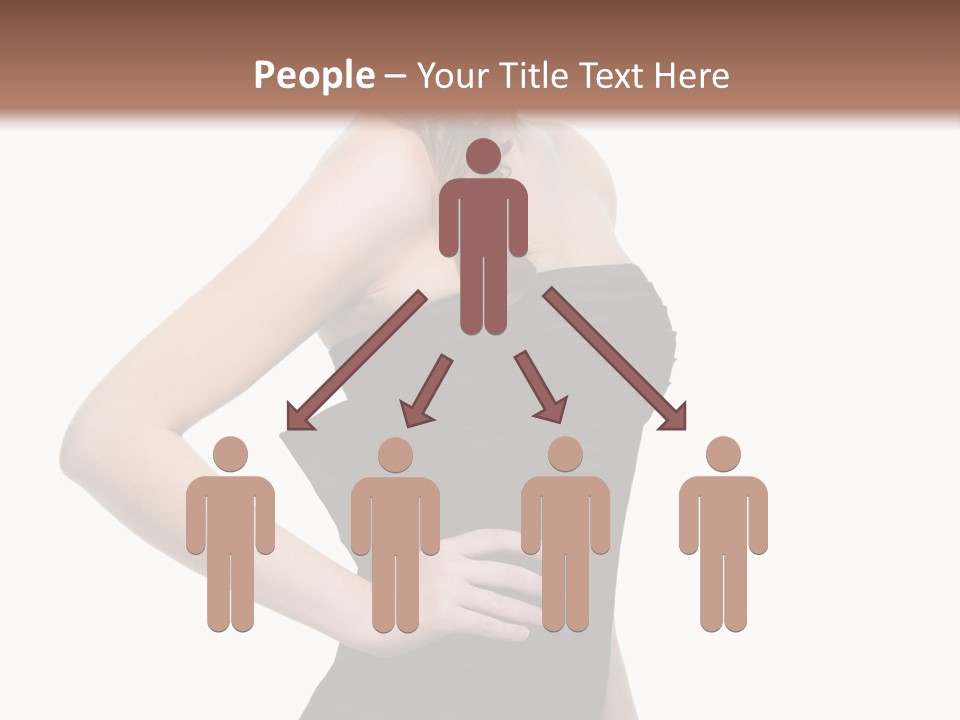 Cloth White Background Black PowerPoint Template