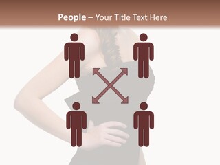 Cloth White Background Black PowerPoint Template