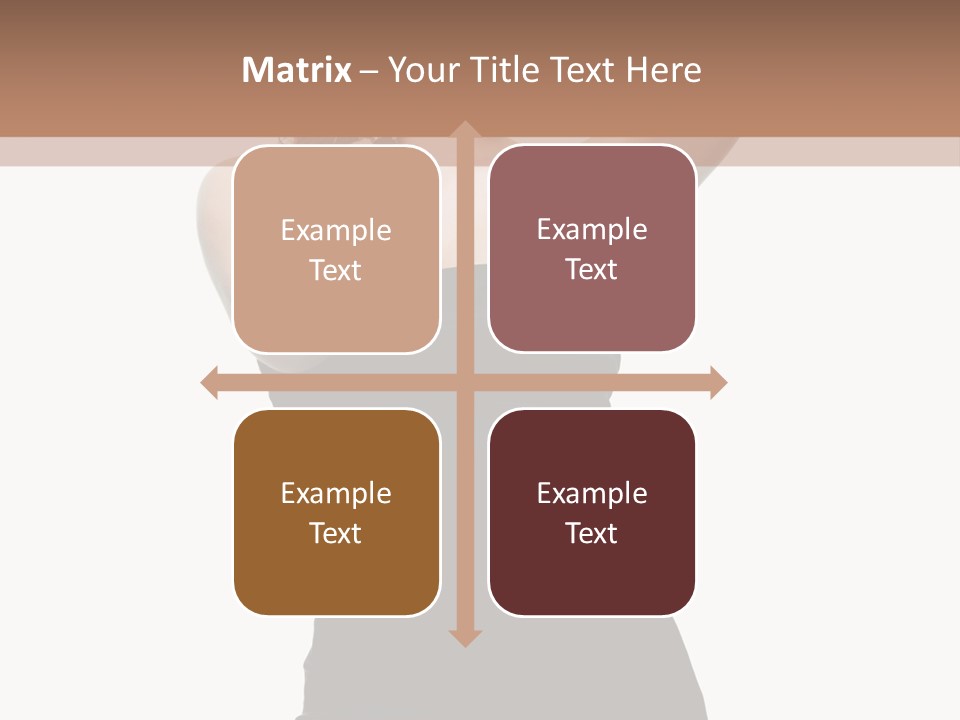 Full Caucasian Looking PowerPoint Template