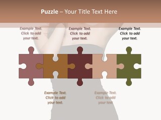 Full Caucasian Looking PowerPoint Template