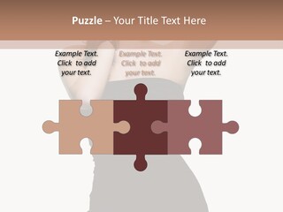 Full Caucasian Looking PowerPoint Template