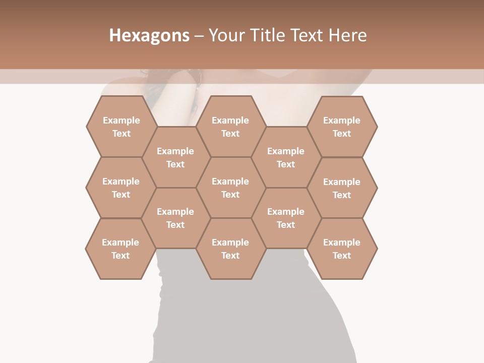 Full Caucasian Looking PowerPoint Template