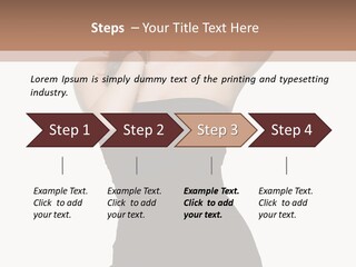 Full Caucasian Looking PowerPoint Template