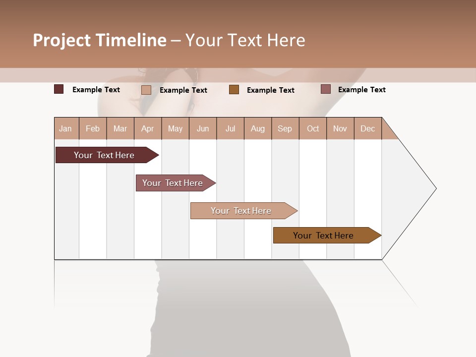 Full Caucasian Looking PowerPoint Template