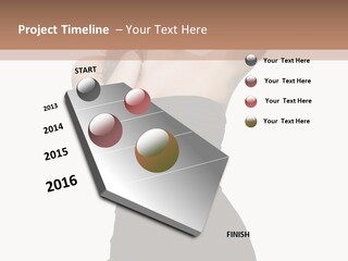 Full Caucasian Looking PowerPoint Template