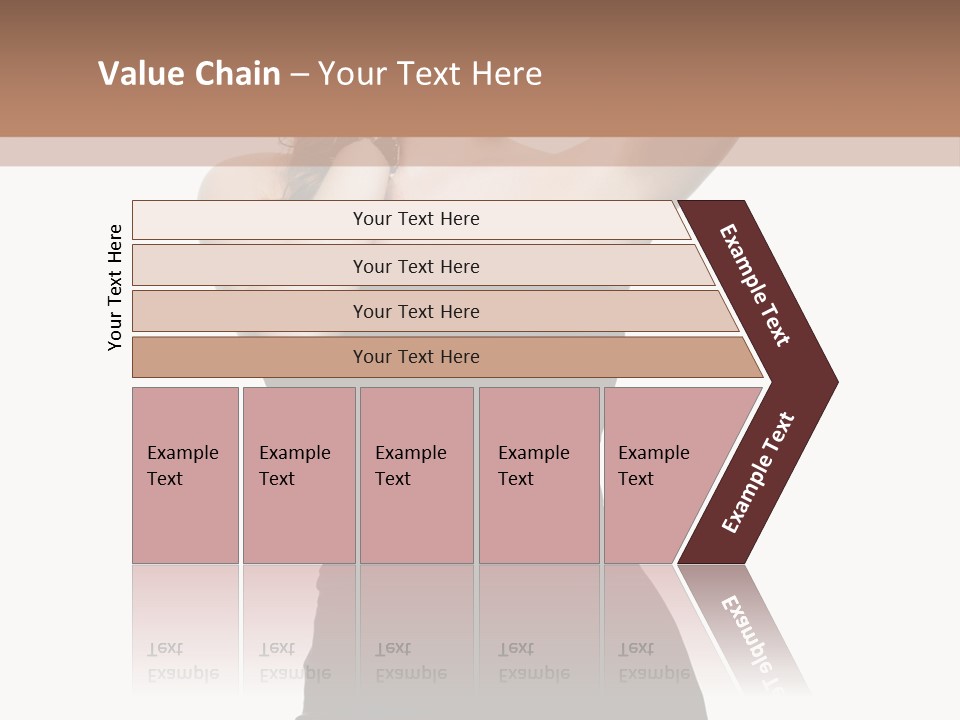 Full Caucasian Looking PowerPoint Template