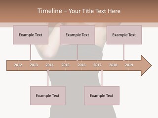 Full Caucasian Looking PowerPoint Template