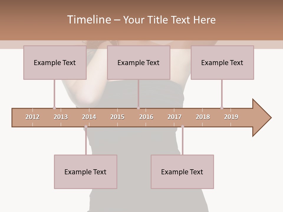 Full Caucasian Looking PowerPoint Template