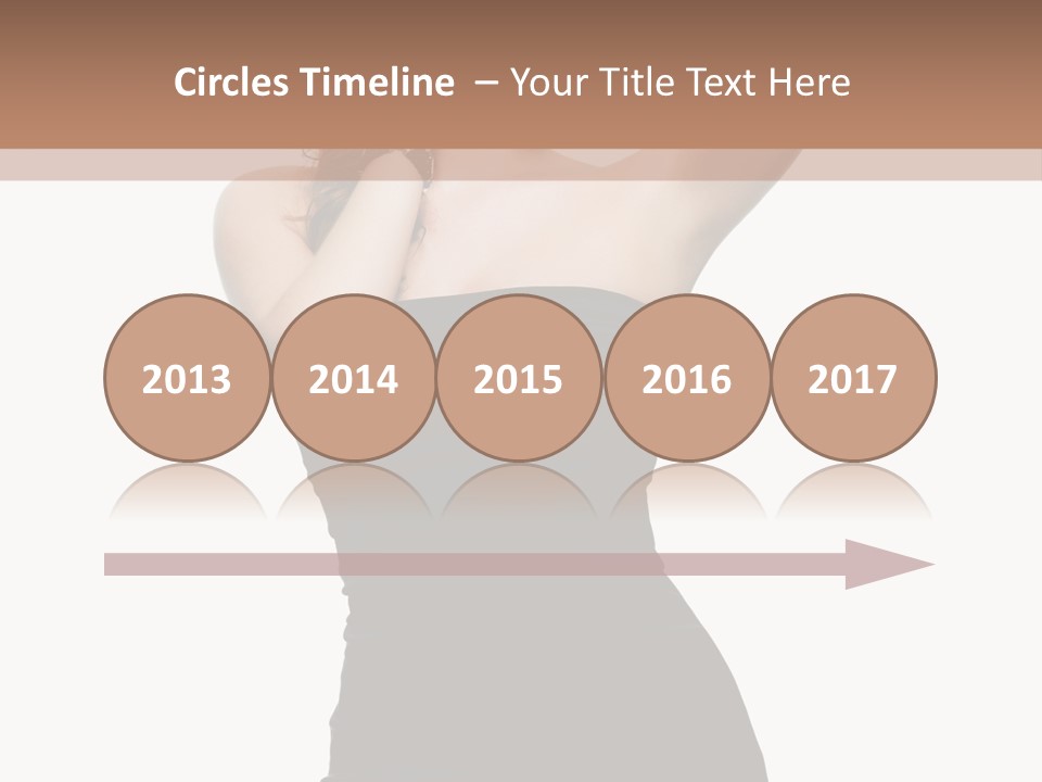 Full Caucasian Looking PowerPoint Template