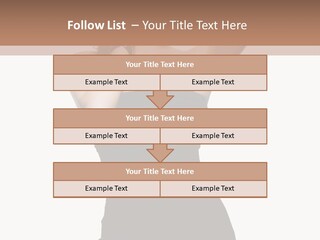 Full Caucasian Looking PowerPoint Template