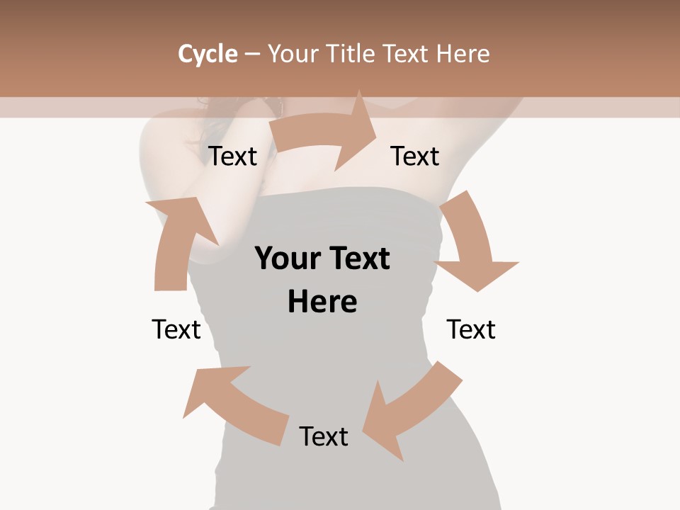 Full Caucasian Looking PowerPoint Template