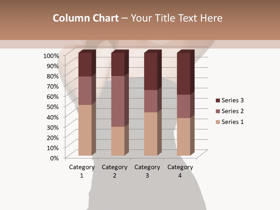 Full Caucasian Looking PowerPoint Template