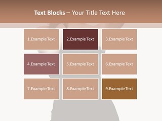 Full Caucasian Looking PowerPoint Template