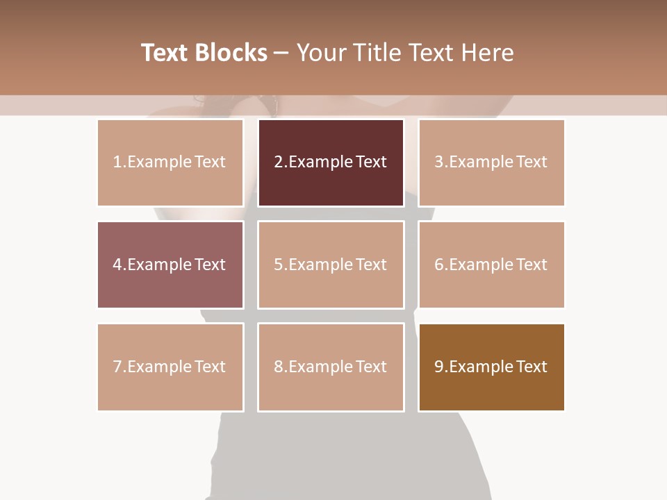 Full Caucasian Looking PowerPoint Template