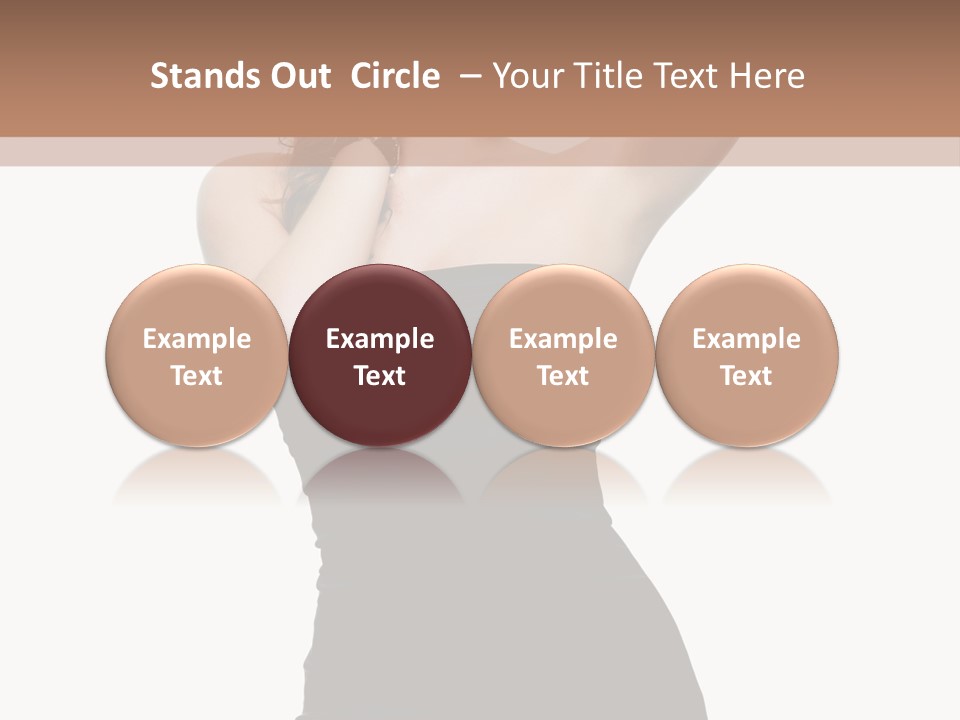 Full Caucasian Looking PowerPoint Template