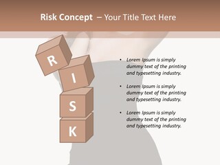 Full Caucasian Looking PowerPoint Template