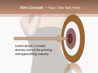 Full Caucasian Looking PowerPoint Template