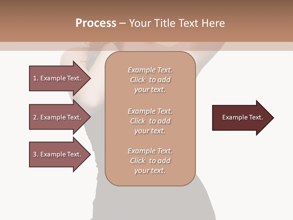 Full Caucasian Looking PowerPoint Template