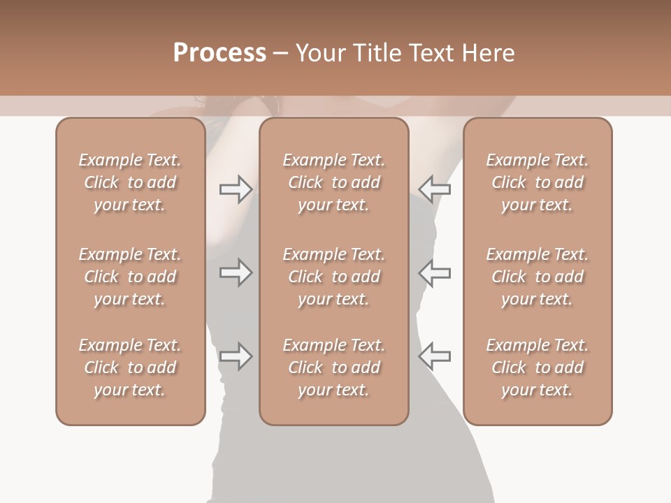 Full Caucasian Looking PowerPoint Template