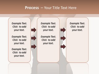 Full Caucasian Looking PowerPoint Template