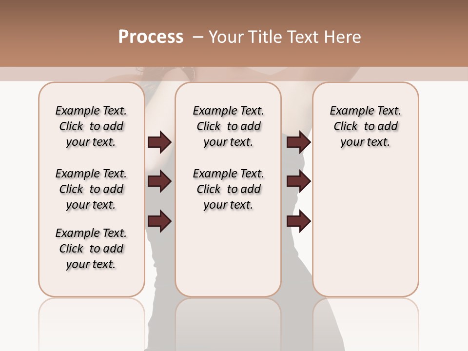 Full Caucasian Looking PowerPoint Template