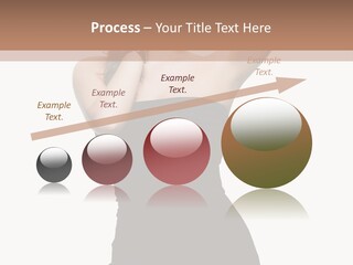 Full Caucasian Looking PowerPoint Template