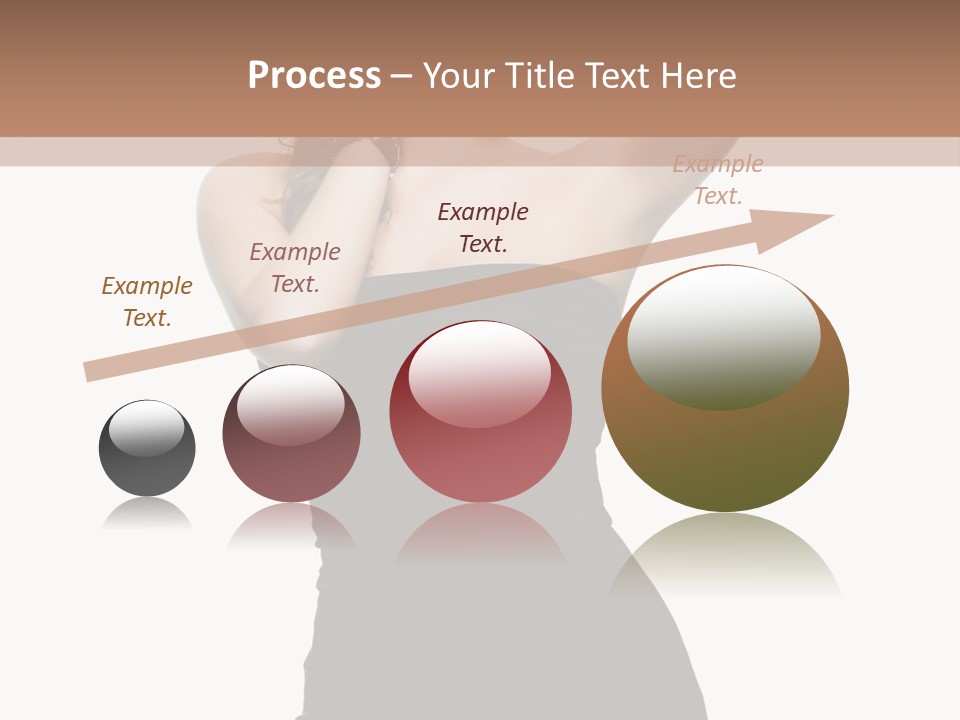 Full Caucasian Looking PowerPoint Template