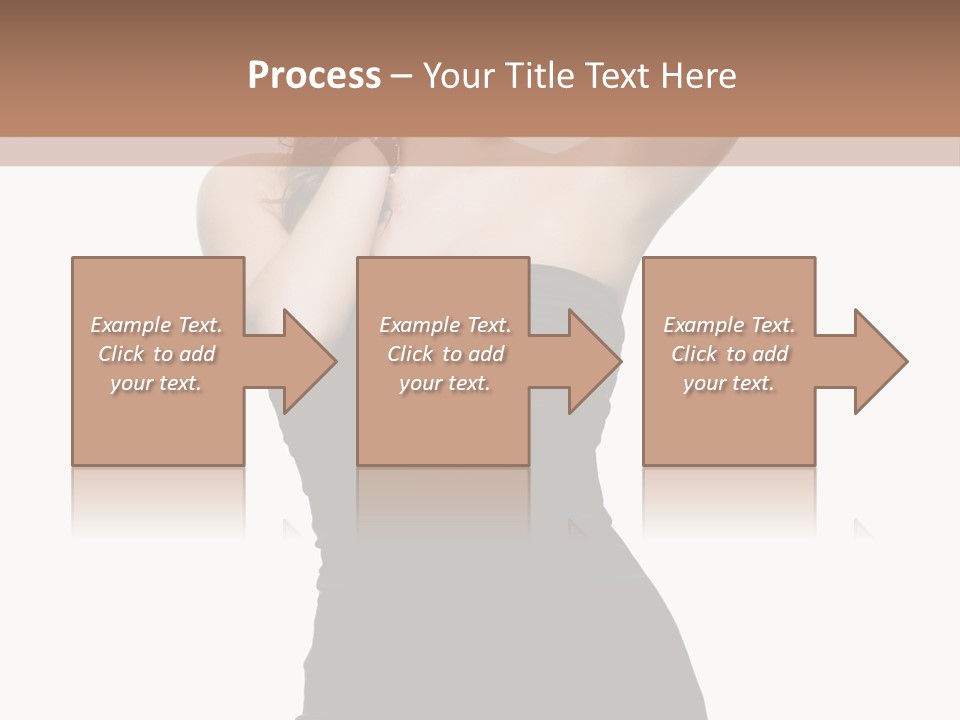 Full Caucasian Looking PowerPoint Template