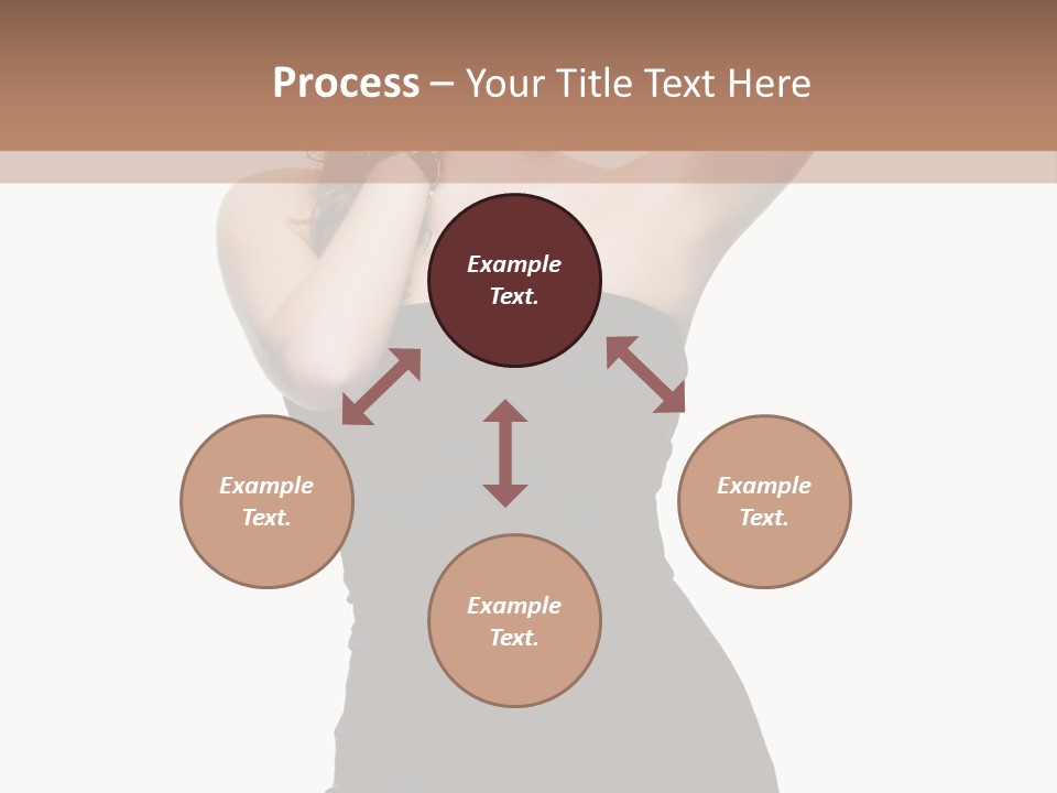 Full Caucasian Looking PowerPoint Template