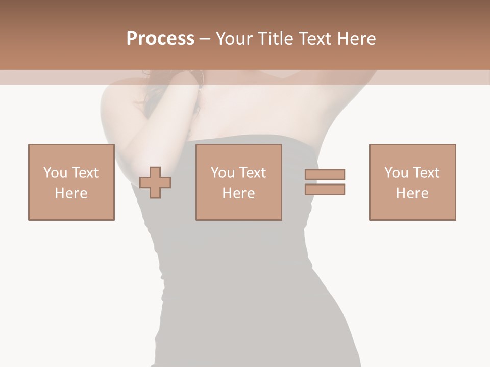 Full Caucasian Looking PowerPoint Template