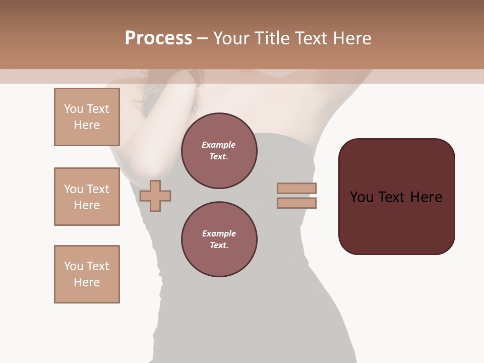 Full Caucasian Looking PowerPoint Template