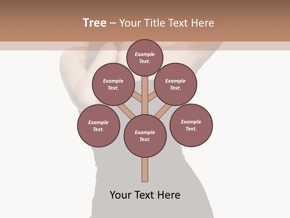 Full Caucasian Looking PowerPoint Template
