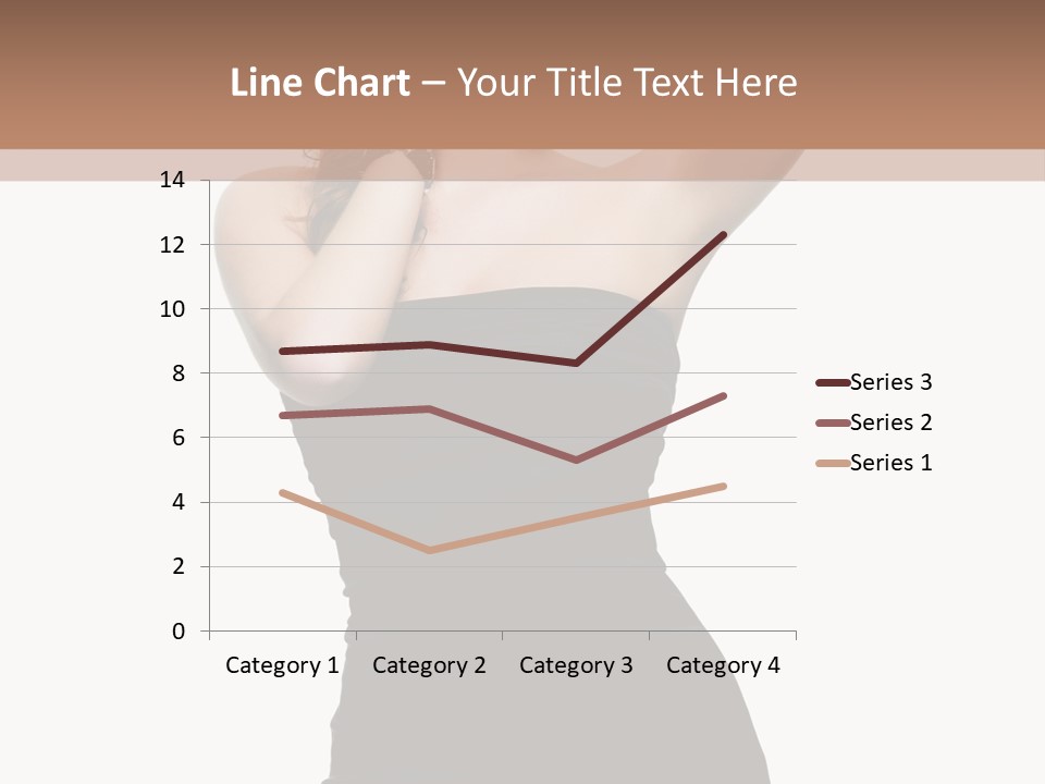 Full Caucasian Looking PowerPoint Template